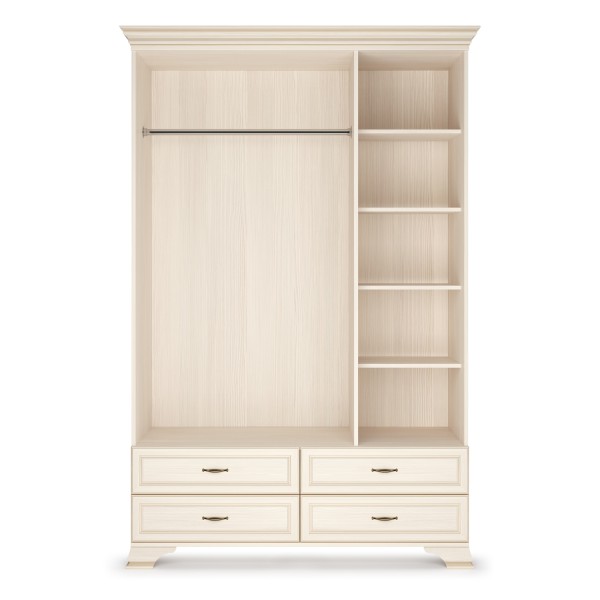 Шкаф трёхдверный с ящиками Сиена