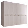 Шкаф шестидверный Римини Соло