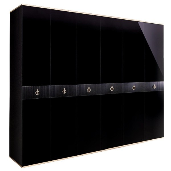 Шкаф шестидверный Римини Соло