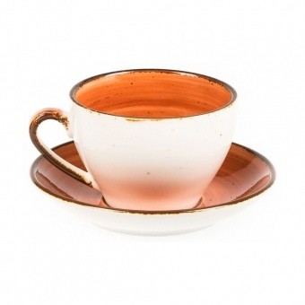 Чайная пара Fusion Brown Shore 220 мл, P.L. Proff Cuisine