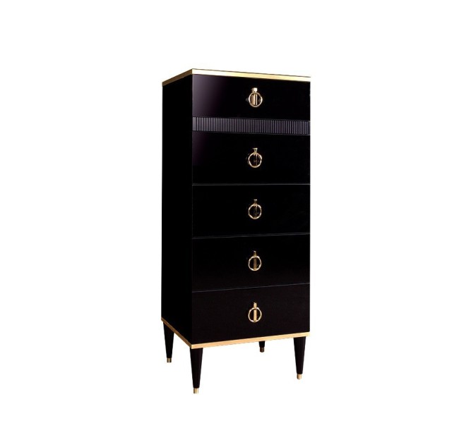 Комод узкий c планкой Римини Соло