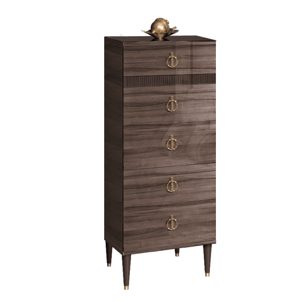 Комод узкий c планкой Римини Соло