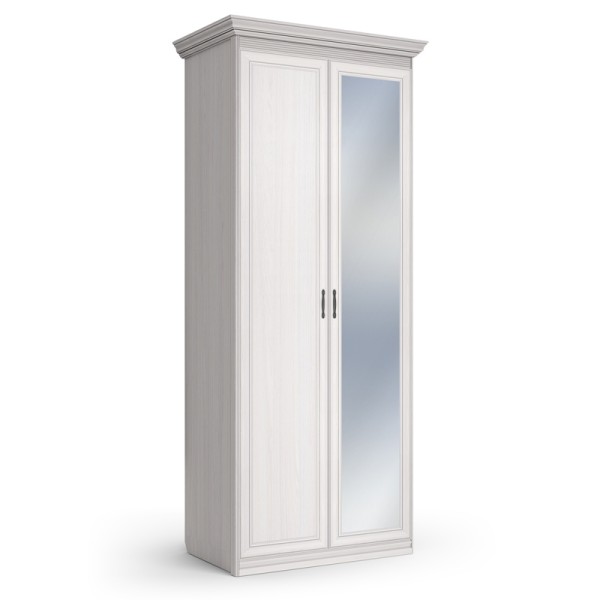 Шкаф двухдверный с зеркалом Неаполь