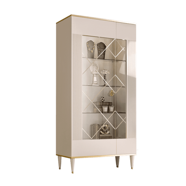 Шкаф-витрина 2-створчатая левая Римини Соло