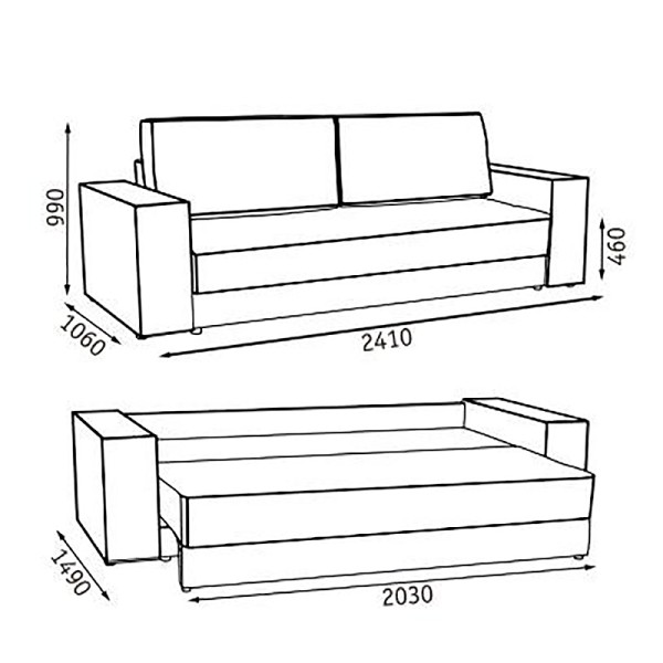 Диван Эдельвейс