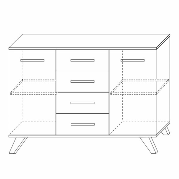 Комодино Вега Скандинавия