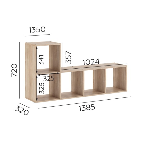 Стеллаж-6 Лайт