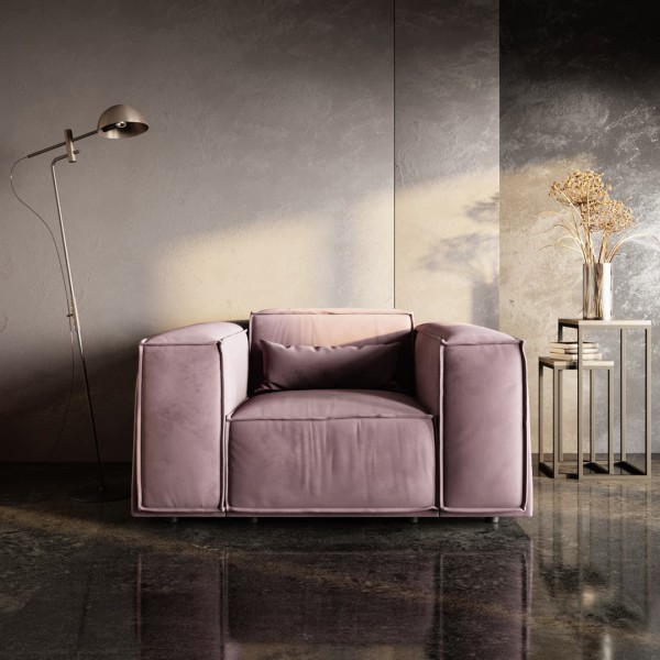 Диван-кровать трехместный с боковинами и оттоманкой Беленс